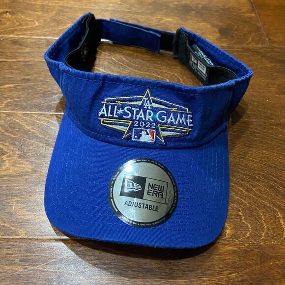 New Era Adjustable NWT MLB All Star Game 2022 LA Dodgers Visor Royal Blue - Picture 3 of 6